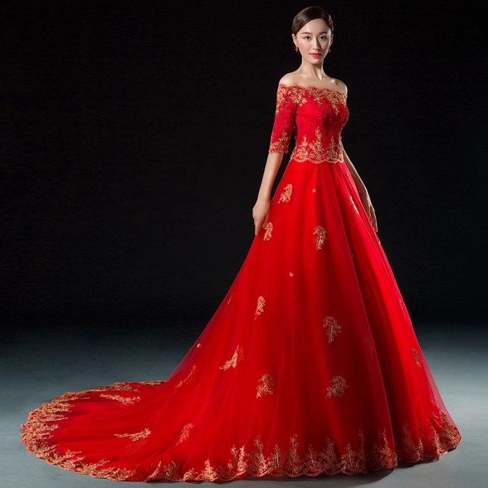 Asian style wedding dresses