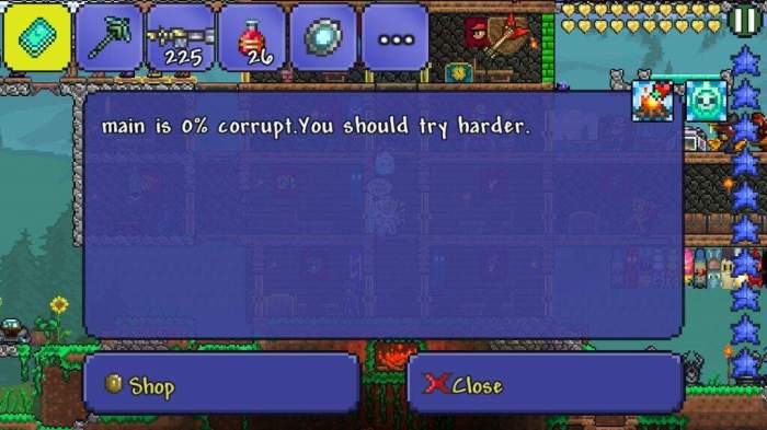 Why cant i plant corrupted seeds terraria