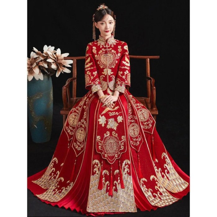 Asian style wedding dresses